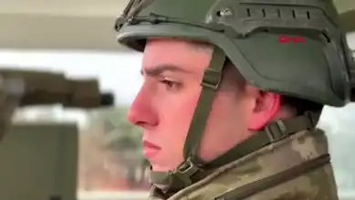 Edirne'deki Hudut Kartalları Yeni Yıla Görev Başında Girdi