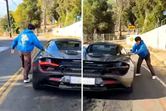 Lüks Araç, Viral Video Felaketiyle Son Buldu!