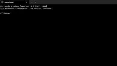 Windows CMD Komutları: Disk, Ağ, Dosya ve Sistem Onarımı