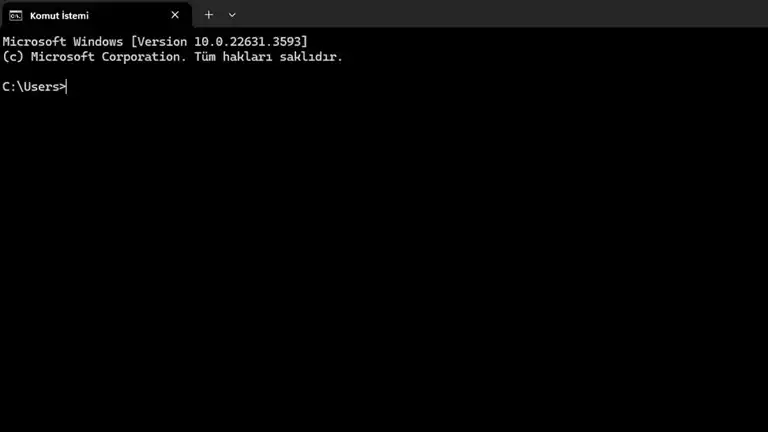 Windows CMD Komutları: Disk, Ağ, Dosya ve Sistem Onarımı